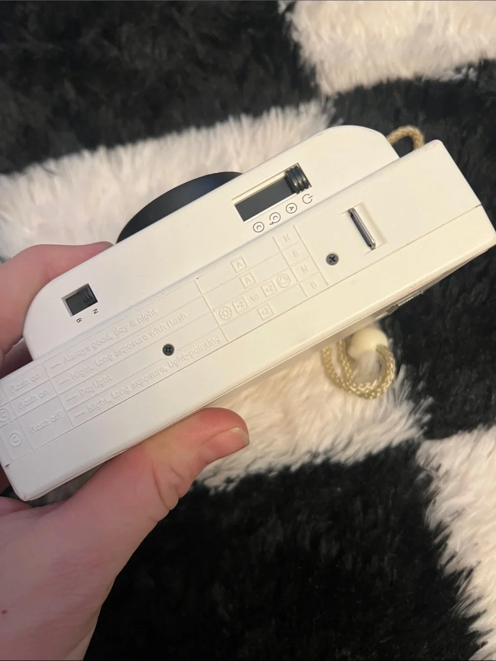 Lomo'Instant White Instant Camera